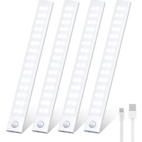 Bardusch - Lampe de Placard - Non spécifié - 30 cm - 3000 mAh - Dimmable - 60 LEDs - 3 Couleurs Lumière (1/4)