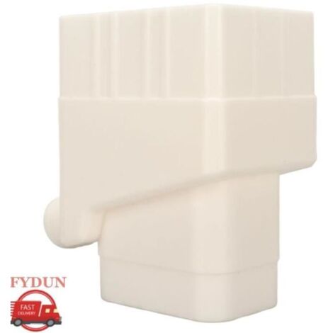 Bardusch - Système de collecte des eaux de pluie - - Brun et Blanc - ABS - 9,5 x 6,8 cm - Réutilisable (1/4)