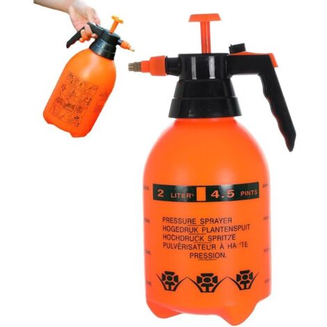 Bardusch - 2L Pression Jardin Pulvérisateur, Pulvérisateur À Pression De Jardin, Flacon Pulvérisateur À Pompe, Arrosoir À Pression d'air, Pulvérisateur Manuel pour pour Atelier, Pot (1/4)