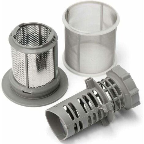 Bardusch - Filtre lave-vaisselle Bosch (métal + tamis fin), compatible Balay/Bosch/Siemens/Neff (1/4)