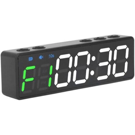Bardusch - Minuteur de Gym Portable Horloge Numrique Rechargeable avec Aimant Idal pour Entranement et Fitness YYV (1/4)