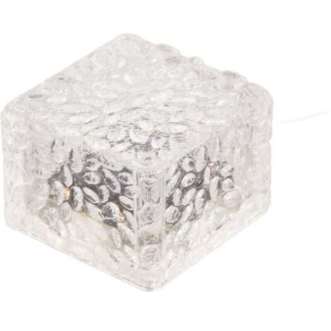 Bardusch - Lampe Solaire - VVIKIZY - Ice Cube - Grande Taille 10x10x5 cm - Énergie Solaire - LED Intégrée (1/4)