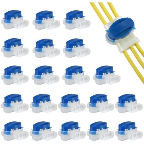 Bardusch - Connecteurs de Câble - - Lot de 20 - Résine - 24mm x 25mm - Réparation Facile (1/4)