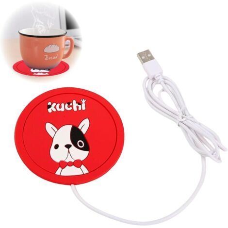 Bardusch - Chauffe Tasse de Café, Chauffe-Tasses USB, Électrique Chauffe Tasse Pad, Réchauffeur de Café, Tasse Chauffante, pour la Saison hivernale,Utilisé pour Le Thé, Le café, Le Lait (1/5)