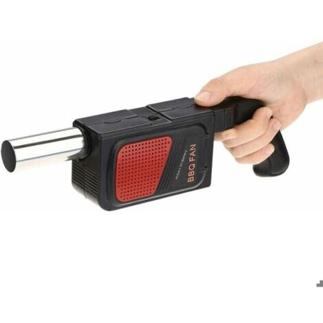 Bardusch - Souffleur électrique portable pour barbecue avec ventilateur d\'air,activation feu en plein air,Outil de cuisson camping/pique-nique (1/4)