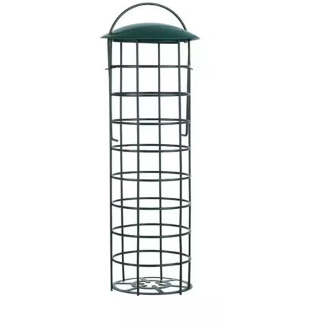 Bardusch - mangeoire pour oiseaux 24081 avec quatre boules à mésanges, mangeoire rechargeable pour oiseaux sauvages, noire, plastique, lot de 1 (1 x 360 g)(Globules graisseux exclus) (1/2)