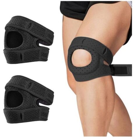 Bardusch - Genouillères OrthoRotule, Genouillère Ortho, Réglable Genouillères Ortho Rotule, 1 Paire, pour les Coureurs,Tennis,Arthrite(2, (1/4)