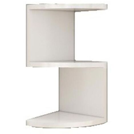 Bardusch-Étagère D\'Angle D\'Angle Sans Perforation Étagère D\'Angle Armoire de Cuisine Triangulaire Étagère de Rangement (1/4)