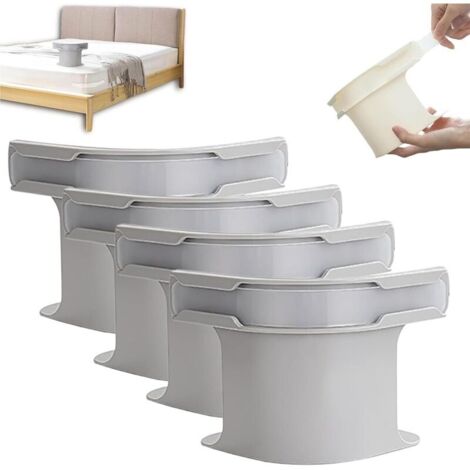 Bardusch-Supports draps bandes verrouillage anti-glissement 4 pièces clips literie couvertures tous formats (1/4)