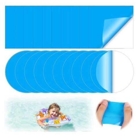 Bardusch-Lot de 20 Reparation Liner Piscine sous l\'eau Kit Reparation Piscine Rustine Spa Gonflable (1/4)
