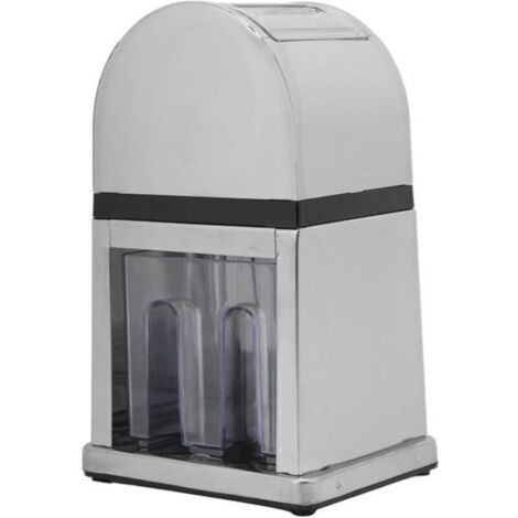 Bardusch-Machine à glaçons - - Broyeur à glace manuel - Économie d\'énergie - Anti-poussière - Design ergonomique (1/4)