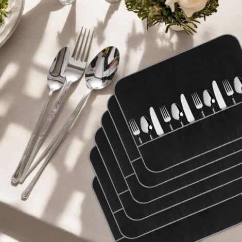 Pochette Rangement Couverts Anti-ternissement Pochettes De Rangement Argenté Anti-ternissement – Lot De 2 – Pour Couverts Et Ustensiles De Cuisine Ou Camping étui Couverts Voyage Fête Pochette Rangement Couverts Anti-ternissement Pochettes De Rangement Argenté Anti-ternissement – Lot De 2 – Pour Couverts Et Ustensiles De Cuisine Ou Camping étui Couverts Voyage Fête