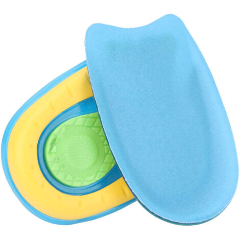 Bardusch-Tasses de Soutien du Talon Absorption de Chocs Semelle Respirante à Demi-talon Élastique pour Soulage Douleur (1/5)