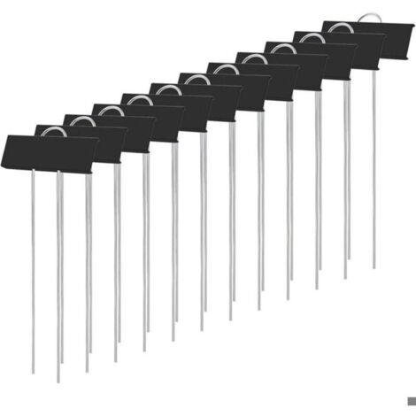 Bardusch-Marqueurs Etiquettes Plante de Pépinière, 12 Pcs Etiquette Jardin Métal Durable Antirouille Étiquettes Potager Marqueur pour Fle (1/4)