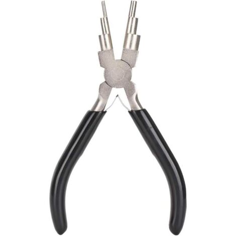 Bardusch Pince à circlips, pince à anneaux élastiques, pince à bec rond, outils artisanaux en acier et caoutchouc de haute qualité pour la réparation de bijoux et de montres à domicile (1/5)