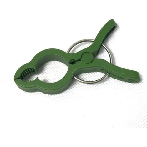 Bardusch 20 clips en tissu pour une fixation et une suspension faciles du tissu d'ombrage dans les serres (1/5)