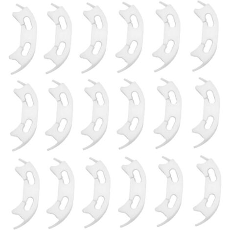 Bardusch 100 Pièces Clips de Fixation pour Plantes Attaches Réutilisables pour Tiges de Support de Ajustable Outils de Jardinage pour Courbes des Branches (1/5)