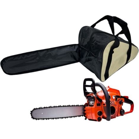 Bardusch Mallette de rangement pour tronçonneuse électrique 50 cm tissu Oxford portable stable facile à transporter résistant aux chocs pour le jardinage l'élagage des arbres la coupe du bois (1/4)