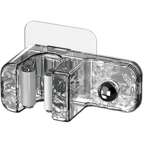 Bardusch Boîte de rangement, support mural multifonctionnel pour balai à balai, étagère auto-adhésive pour cuisine, support de rangement pour perçage, pinces à balais (1/5)