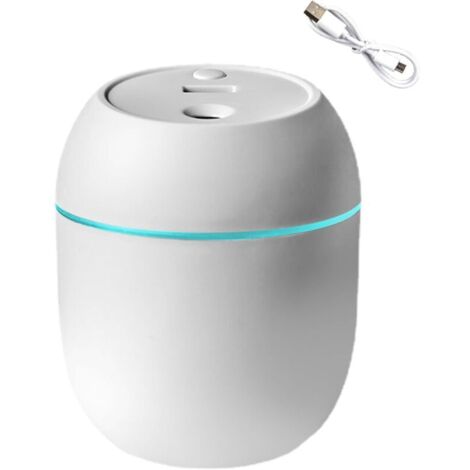 Bardusch 1 Pcs Humidificateurs pour chambre à coucher, 2 modes de fonctionnement, humidificateur pour bébé, petit humidificateur d'air silencieux avec effets de lumière, humidificateurs rechargeable (1/5)