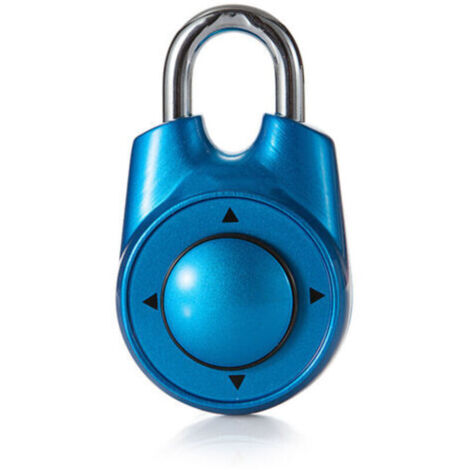Bardusch Serrure intelligente bleu Cadenas Serrure à combinaison directionnelle Serrure à bagages de voyage Boîte aux lettres vintage Serrure de gym Serrure intelligente (1/4)