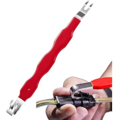 Bardusch Outil de Séparation de Connecteurs Électriques, Désembrayeur de Bornes Électriques, Double Extrémités pour Mécanique - Déconnecteur Extracteur pour Passionnés et Réparateurs (1/5)
