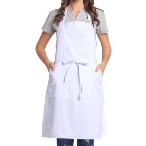 Bardusch Tablier réglable avec poche, bandes extra longues pour homme et femme, pour cuisine, maison, restaurant, café, cuisine, pâtisserie, jardinage (1/5)