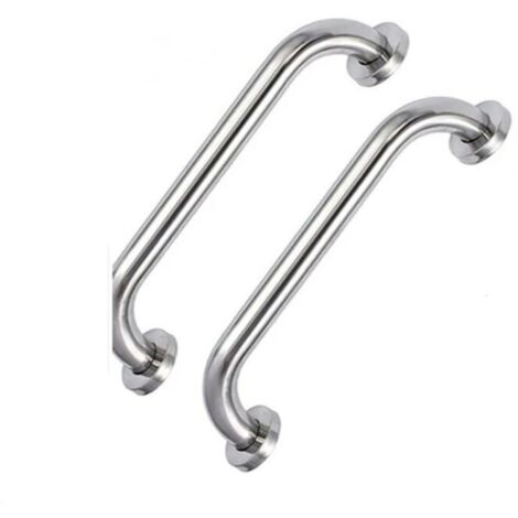 Bardusch 2pcs 25 cm Barre d’Appui Douche Poignée de Baignoire en Acier InoxydableBarres Porte-Serviettes Poignée de Douche Barres de Sécurité Murale pour Enfants Enceintes Handicapés Personnes Agées (1/3)