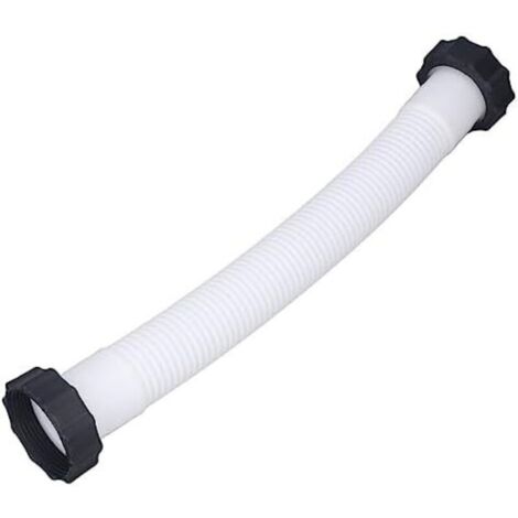 Bardusch Tuyau de Remplacement de Filtre de Piscine, Tuyau de Tuyau de Piscine Flexible Tuyau de Pompe de Piscine Tuyau de Pompe Tuyau D'aspiration Tuyau de Pompe de Piscine Connecteur de