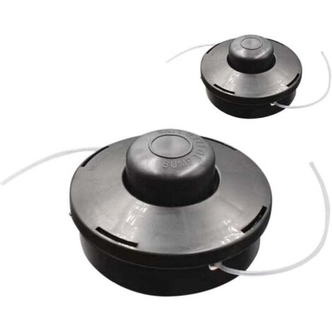 Bardusch-Tête de rechange universelle pour débroussailleuse à essence M10 x 1,25, double fil (noire) (1/4)