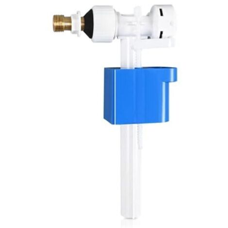 Bardusch-Robinet de remplissage pour réservoir de toilette, raccord en laiton G3/8" et G1/2", pièces détachées pour réservoir de toilette, universel, robinet à flotteur pour réservoirs de toil (1/4)