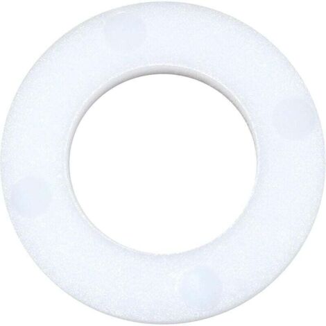Bardusch-C48564 - Lot de 100 Rondelles plates en polyamide/PA/nylon M8 Ø extérieur 16mm épaisseur 1.7mm - DIN 125 (1/3)