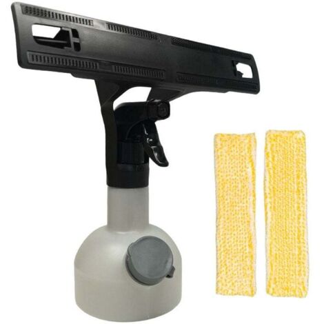 Bardusch-1 ensemble de flacon pulvérisateur WV + 2 chiffons de nettoyage de vitres jaunes, équipement de nettoyage, accessoires de machine de nettoyage, adapté pour Karcher WV2 WV5 WV6 etc. (1/3)