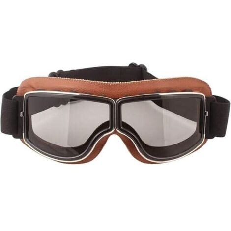 Bardusch-Lunettes de protection rétro pour moto - Anti-buée - Chaudes - Pour l'équitation, le VTT, le motocross (1/4)