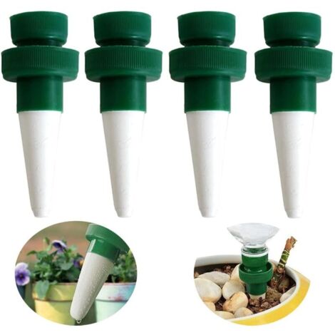 Bardusch-4 PCS Globe d'Arrosage Plante Verre Bulbes pour Plante, Reserve Eau Plante, Arrosage Plante Vacances, Ampoules Dispositif d'Arrosage Automatique pour Fleurs Jardin Exterieur Interieur (1/5)