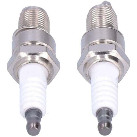 Bardusch-Lot de 2 bougies d'allumage F6RTC pour MTD 95110292 75110292 Torch Engine 131039 Tondeuse à gazon (1/4)