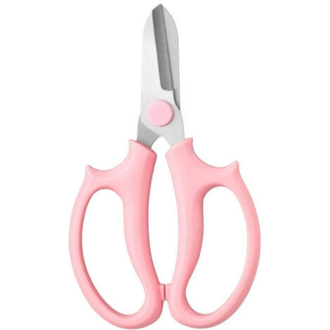 Bardusch-Ciseaux de taille de fleurs en acier inoxydable, outils de jardinage pour plantes vertes en pot, rose (1/4)