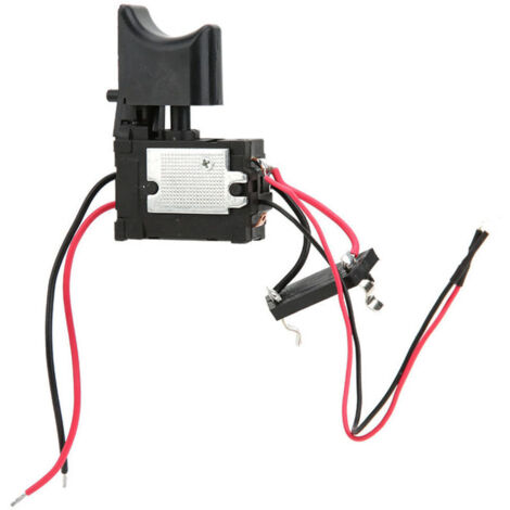 Bardusch-7,2 V - Commutateur de déclenchement de contrôle de vitesse de perceuse sans fil de batterie au lithium de 24 V avec la petite lumière (1/4)