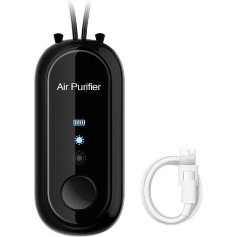 Bardusch Purificateur d'Air Personnel Rechargeable, Collier Personnel pour purificateur d'air Portable, Générateur D'ions Négatifs 120 millions, Contre les Germes et les Allergènes (1/5)