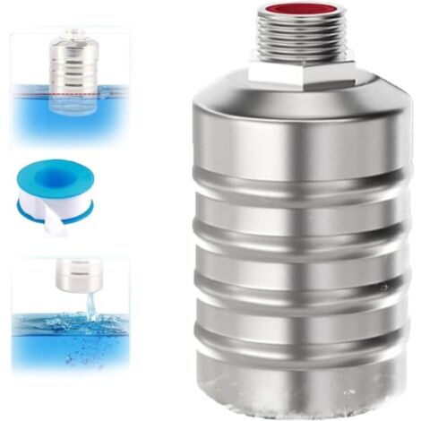 Bardusch Water Valve,304 Stainless Steel Completely Automatic Water Level Control Floating Valve Floating Valve/Modèle ondulé intérieur 4 points (arrivée d'eau supérieure) (1/5)