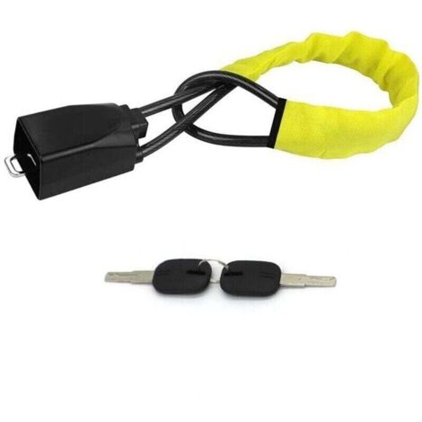 Antivol Voiture Volant - Canne Antivol Voiture Volant,Anti Vol Auto Sécurité,Verrouillage Universel Antivol du Volant en Acier Inoxydable Avec 2 Clés pour Auto Van Truck