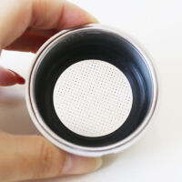 Filtres à café réutilisables Filtres à café Amovibles Accessoires de Machine à café pour Le Bureau à Domicile(Double Cup),