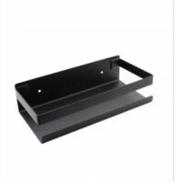 Bardusch-Le support d'assaisonnement de stockage de cuisine noir de 20 cm est adapté à la cuisine en acier inoxydable 304, résistant à la corrosion, facile à nettoyer. Facile à nettoyer.