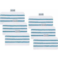 Bardusch-6Pack Microfibres lavables pour vadrouille à vapeur Black & Decker FSMP20, FSMH1321JMD, FSM1500, FSM1600, FSM1610, FSM1620, FSM1621, FSM1630, FSMH162