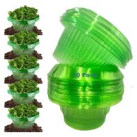 Bardusch - Protection Anti-escargots,10 Pcs Protections Anti-limaces,Anneaux de Protection Anti-escargots, pour Vos Plants Salades et Choux
