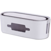 Bardusch Boîtes De Rangement, Cable Storage Box, Boîtes Rangement Câbles, Cordon Multiprise Cache Boîte, Organisateur De Câble, pour Dissimuler Multiprises Et Câbles