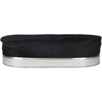 Bardusch-Couverture De Piscine Ovale, Couvertures Solaires pour Piscines Hors Sol, Couverture De Piscine, Couverture de piscine ovale de4ft pour hors sol, noir