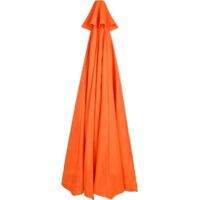 Bardusch-Parasol extérieur, imperméable et protégé contre les UV, toile de remplacement pour parasol de terrasse, sans armature, orange, pour parasol de style 3 m, 8 baleines
