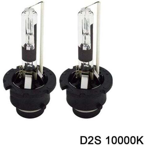 Lot de 2 AC D2S 10000K Xenon HID Ampoule Lampe à Décharge Phare Ampoule de Rechange HID Lampe Xénon 35W - 12V (1/4)