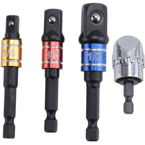 Impact Grade Power Hand Tools Driver Sockets Adapter Extension Set